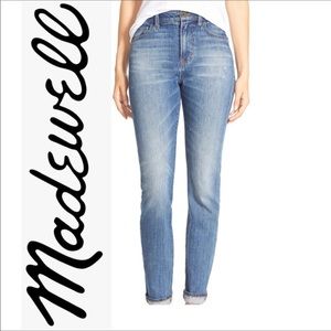 MADEWELL High Rise Jean Skinny Perfect Fall Blue Jeans Size 26